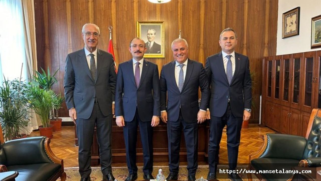 ALTSO BAŞKANI ERDEM VE AK PARTİ BAŞKANI TAVLI, ANKARA 'YA ÇIKARMA YAPTI!