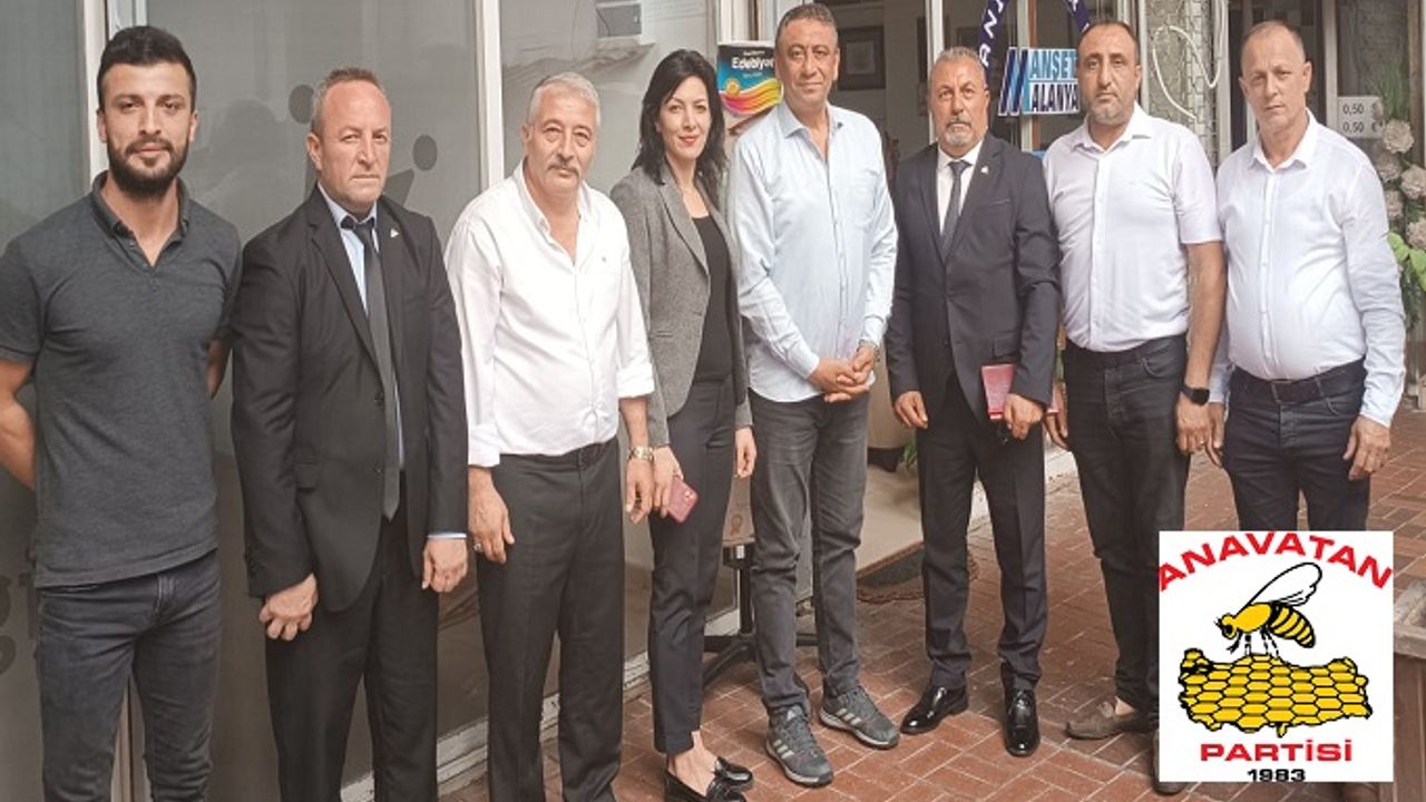 SEÇİMLER YAKLAŞIYOR. ANAVATAN PARTİSİ ALANYA'DA KAN DEĞİŞİMİ YAŞANDI. BAŞKAN ADAYIDA HAZIR!