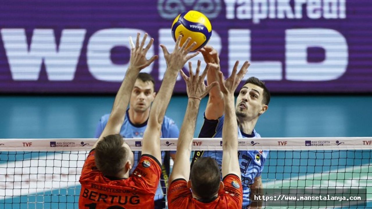 ALANYA BELEDİYESPOR İLK YENİLGİSİNİ FENERBAHÇEDEN