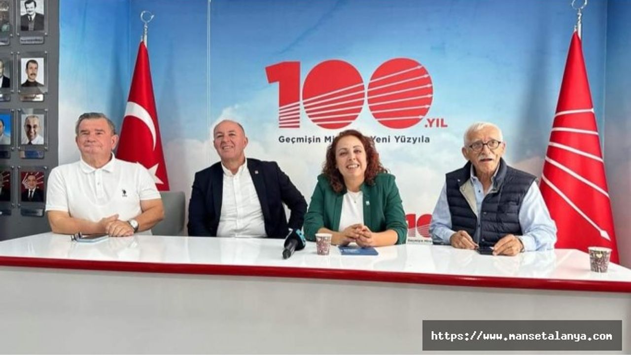 CHP ALANYA TEŞKİLAT BAŞKANI KANDEMİR: ÖZGÜR ÖZEL İLE UMUTLARIMIZI TAZELEDİK