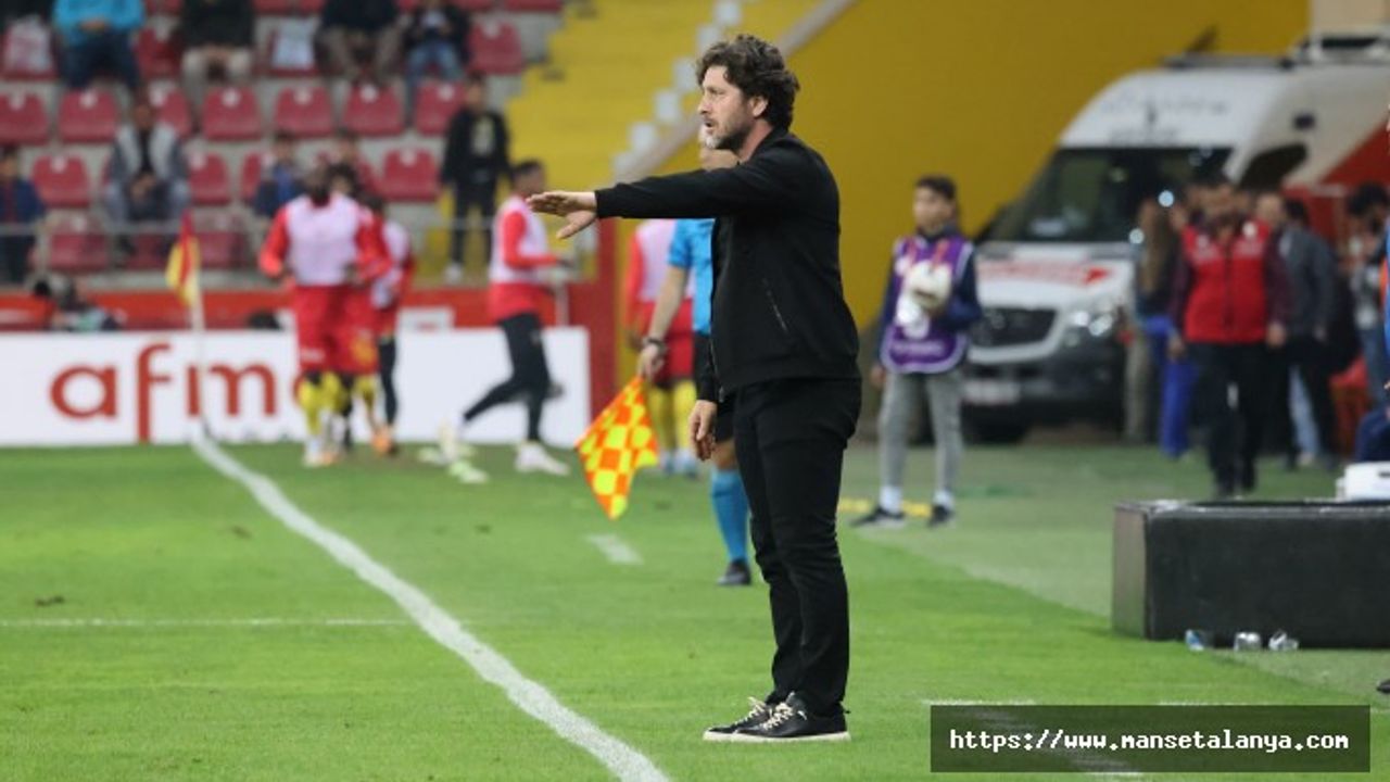 Fatih Tekkeli Alanyaspor deplasmanda mağlup oldu