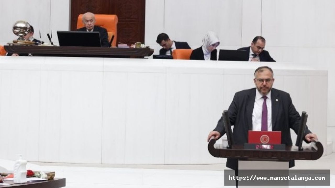 SAADET PARTİLİ MİLLETVEKİLİNDEN TBMM'SİNDE ALANYA ÜZERİNDEN GAZZE ÇIKIŞI