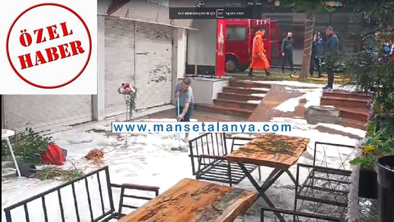 ALANYA VE ANTALYA EKİPLERİ ÇALIŞMALARA BAŞLADI. SICAK GÖRÜNTÜLER