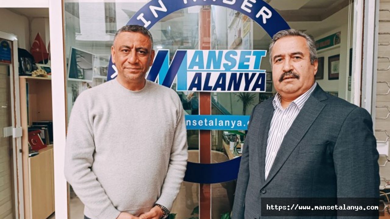 GELECEK PARTİSİ ALANYA BELEDİYE BAŞKAN ADAYI DEMİR'DEN MANŞET ALANYA'YA ZİYARET