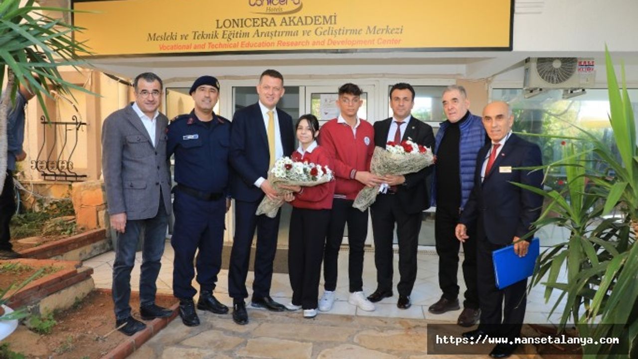 KAYMAKAM, LONİCERA AKADEMİ MERKEZİNİ ZİYARET ETTİ