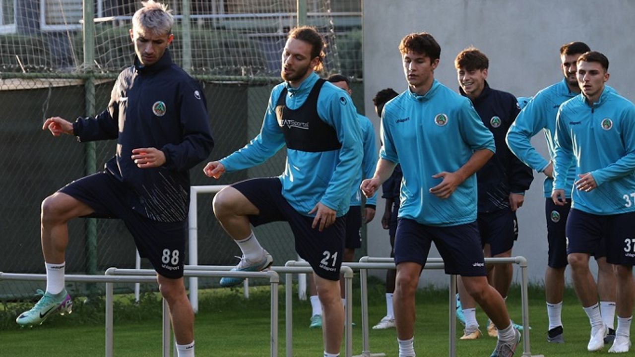 ALANYASPOR'DA SAMSUNSPOR HAZIRLIĞI