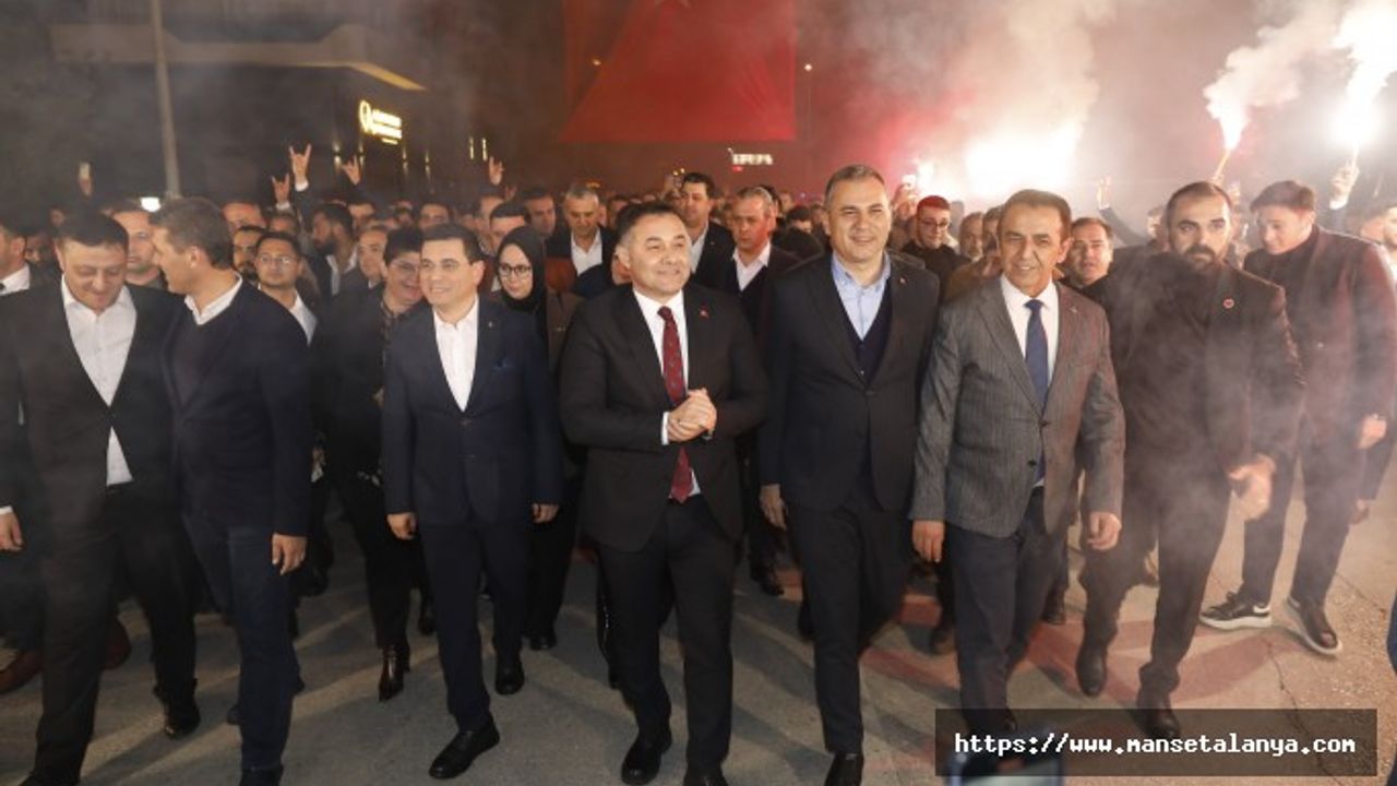 Cumhur Alanya da start verdi. Yücel; Biz, seçim gelince vatandaşın kapısını çalanlardan olmadık, olmayacağız.!