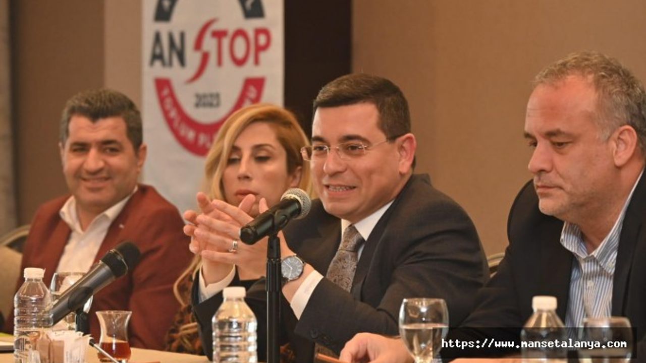 CUMHUR İTTİFAKI ANTALYA BÜYÜKŞEHİR ADAYI TÜTÜNCÜ: SİVİL TOPLUM KURULUŞLARINI ÇOK ÖNEMSİYORUZ