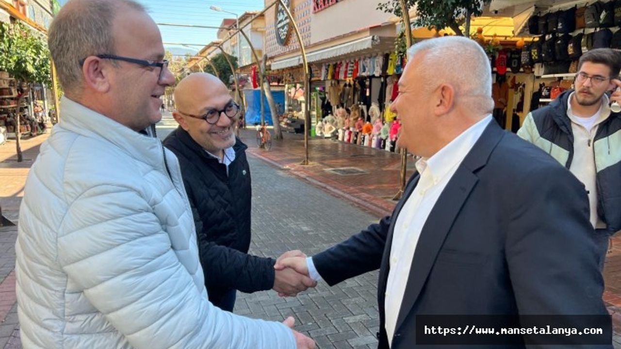 İYİ PARTİ ALANYA BELEDİYE BAŞKAN ADAYI ŞAHİN'DEN "TRAFİKSİZ PAZAR GÜNLERİ" PROJESİ