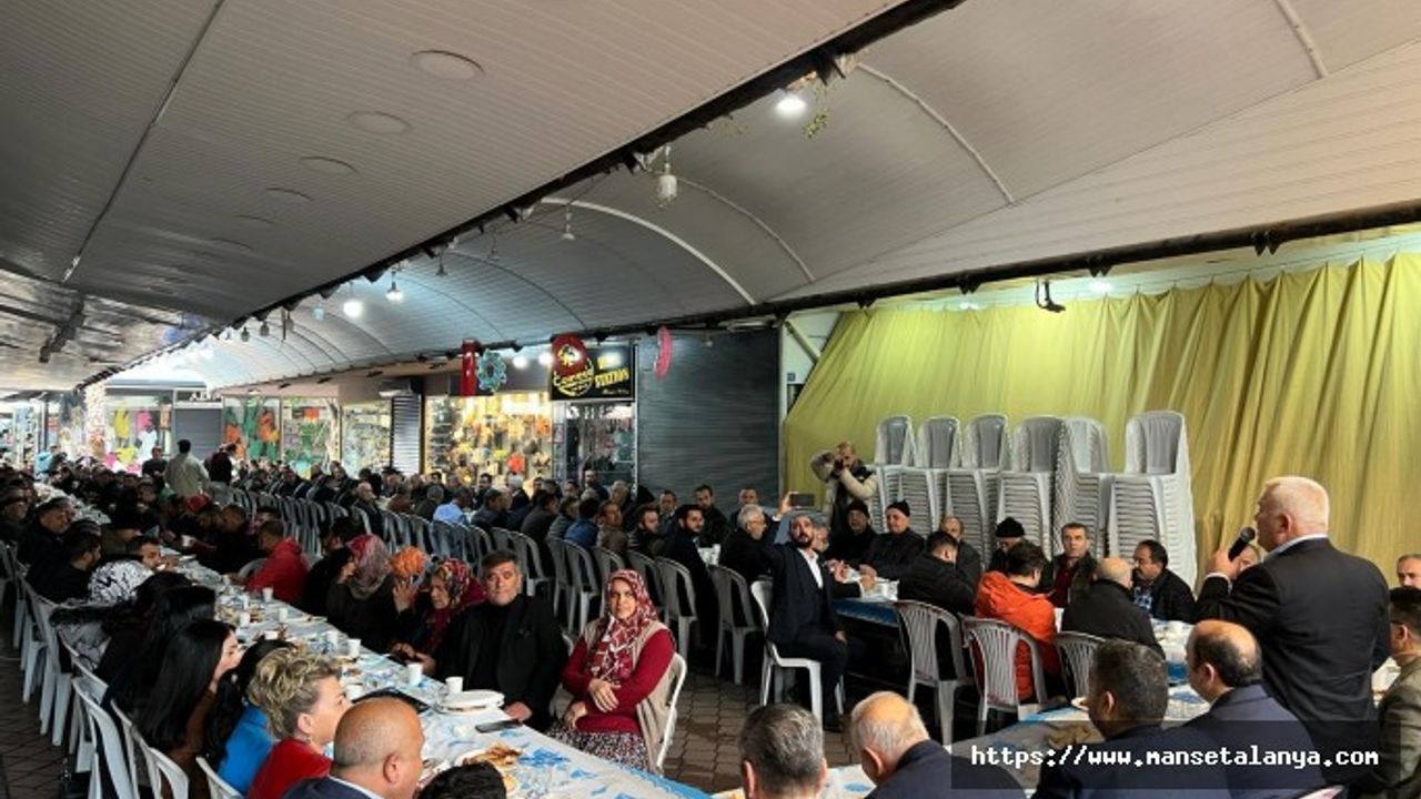 ŞAHİN: ALANYA’MIZI, İNANCIMIZDAN VE KÜLTÜRÜMÜZDEN VAZGEÇMEDEN HUZURLU BİR DÜNYA KENTİ YAPACAĞIZ.