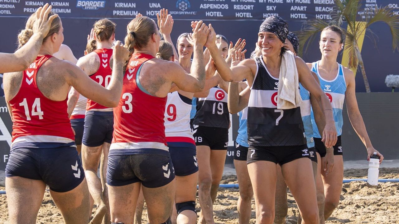 EHF 2025 AVRUPA PLAJ HENTBOL ŞAMPİYONASI BAŞLADI
