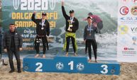 Türkiye dalga sörfü şampiyonası Alanya'da yapıldı