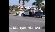 Alanya Yaralamalı trafik kazası