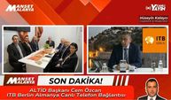 ALTİD Başkanı Cem Özcan, ITB Berlin’den “Off The Record”a Bağlandı