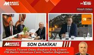 ALTSO Başkanı Eray Erdem, ITB Berlin’den “Off The Record”a Bağlandı