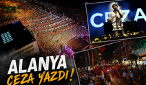 Alanya’da 19 Mayıs Coşkusu Zirve Yaptı: Ceza Sahneye Çıktı, Meydan İnledi