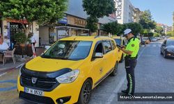 ALANYA'DA 7 TİCARİ TAKSİ TRAFİKTEN MEN EDİLDİ