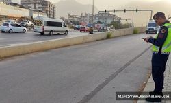 DRONE İLE KIRMIZI IŞIK DENETİM UYGULAMASI YAPILDI