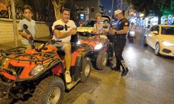 Alanya'da ATV Motorlara Sıkı Denetim