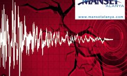 Alanya'da 3.2 Büyüklüğünde Deprem