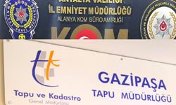 Gazipaşa Tapu Müdürlüğü'nde rüşvet operasyonuna 7 gözaltı!