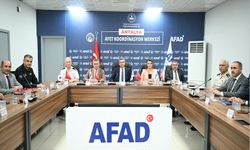 Antalya ve İlçelerinde İl Afet ve Acil Durum Koordinasyon Kurulu Toplantısı Gerçekleştirildi