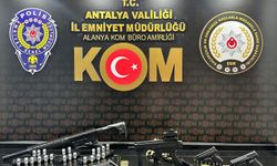 Alanya da uzun namlulu silah ele geçirildi