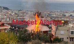 Alanya Seyir Terasında Yangın Paniği: Villalar Tehlike Atlattı!