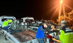 Jandarmadan Yasadışı Motosiklet Yarışına Baskın!