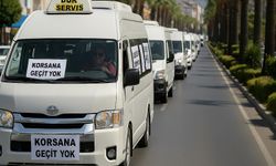 C Plakalı Servisçilerden Alanya’da Konvoylu Tepki: “Korsana Geçit Yok!”