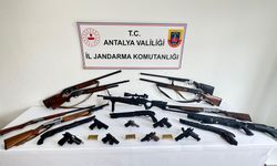 Okurcalar, İncekum, Avsallar, Türkler, Alara, Akdam, Saburlar ve Çakallar’da Şafak Operasyonu! Alanya’da Cephanelik Ele