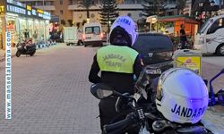 Alanya'da bir günde motosikletlere büyük ceza