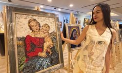 Alanya’nın Taşları Sanata Dönüştü: Halk Eğitim’den İlk Mozaik Kursu Sergisi