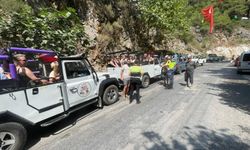 Torosların Eteklerinde Droneli Trafik Denetimi: Safari Araçlarına Baskın