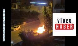 Alanya Kestel’de sabaha karşı çıkan yangın mahalleliyi sokağa döktü
