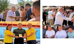 Alanya Siyasetinin 3 İsmi Şenliklerdeydi, Objektife Aynı Anda Girmediler