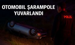 Şarampole Devrilen Otomobilde Can Pazarı: Sürücü Hastaneye Kaldırıldı