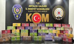 Alanya ve Çevresinde Büyük Operasyon: 100 Tabanca ve Binlerce Kaçak Ürün Ele Geçirildi