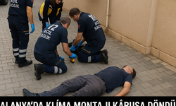 Alanya’da Klima Montajı Faciası: Genç İşçi Hayat Savaşı Veriyor
