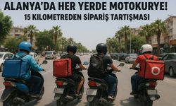 Alanya’da Gençlik Motokuryeliğe Sıkıştı