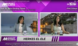 Alanya Eğitim Hastanesi Başhekimi Yılmaz, Manşet Alanya'da canlı yayında