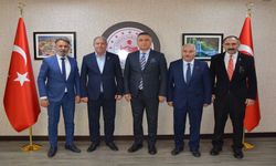 Anavatan Partisi’nden Kepez Kaymakamı Suat Dervişoğlu’na Ziyaret