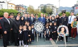 Alanya’da 10 Kasım Töreni: Ata’ya Saygı ve Minnetle