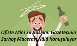 Geçmişten Gelen Olay, Hâlâ Gündemde: Klavyeleri Islatan sarhoş gazeteci Kovulmuştu
