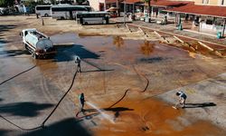 Alanya’da Çamur Operasyonu: Zeminler Parlıyor