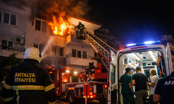 Animasyoncuların Kaldığı Lojmanda Yangın, Ekipler Zamanında Müdahale Etti