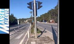 İncekum’da Kavşak Kapandı, Esnafın Sabrı Taştı