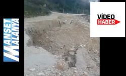 Alanya’da Heyelan! Çukuryurt Yolu Kullanılamaz Hale Geldi