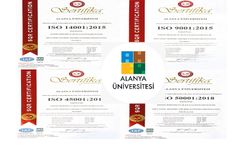 Alanya Üniversitesi’ne 4’lü ISO Tescili: Uluslararası Standartlara Geçti