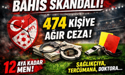 Türk Futbolunda Bahis Soruşturması: 474 Görevliye Ceza
